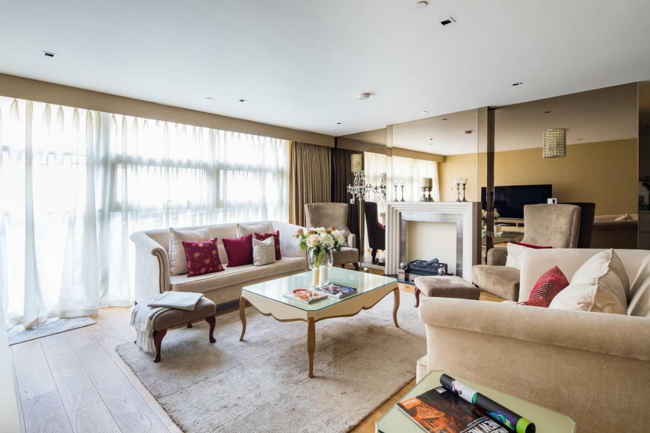 Hyde Park Luxe Appartement Londen Buitenkant foto