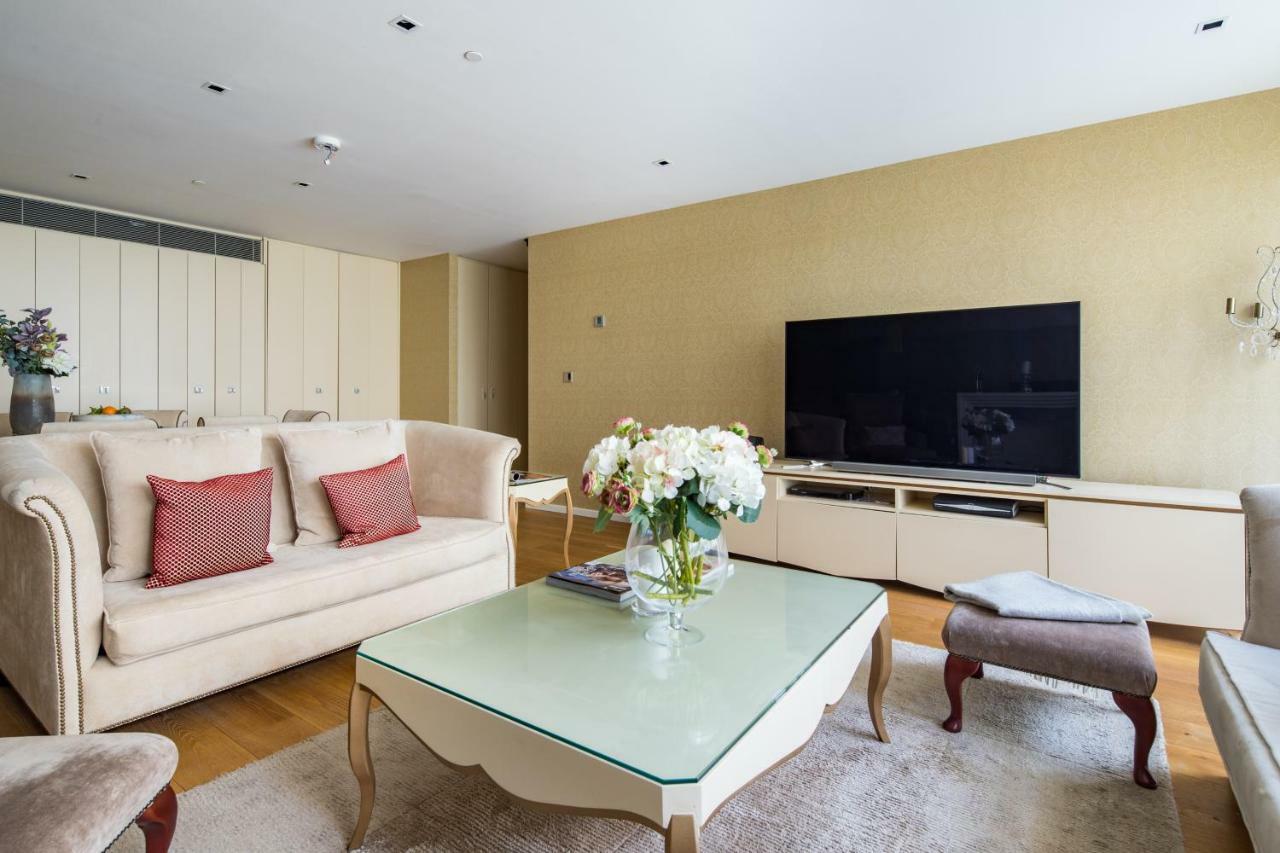 Hyde Park Luxe Appartement Londen Buitenkant foto